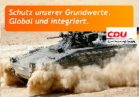 CDU schickt deutsche Soldaten in US-Ölkriege.