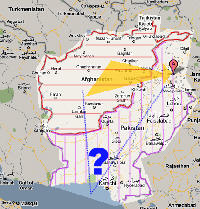 Abbottabad ist keine Hafenstadt, dennoch kann man da Leichen ins Meer werfen?
