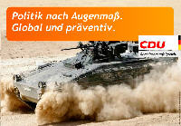 CDU schickt deutsche Soldaten in US-Ölkriege.