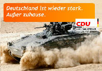 Darf man im Ausland auf dicke Hose machen, während im Inland das Geld dringend für Sozialstaat, Schuldenabbau und Erhalt der Infrastruktur benötigt wird?
