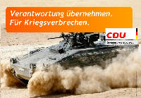 CDU schickt deutsche Soldaten in US-Ölkriege.