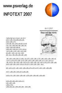 Kopfbogen mit Mehrfarblogo plus Serienbrief oder Infotext